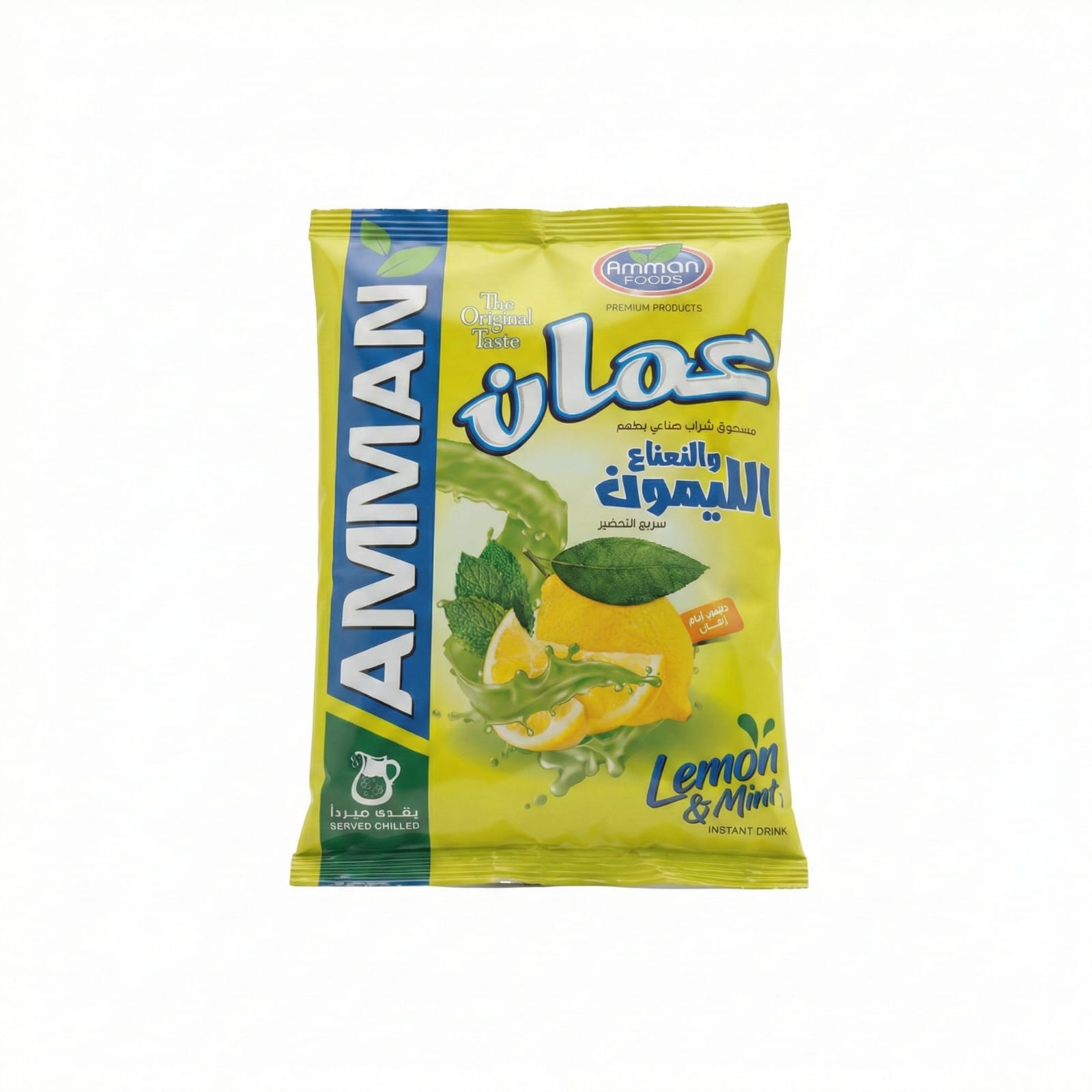 عمان عصير الليمون و النعناع 600 جم