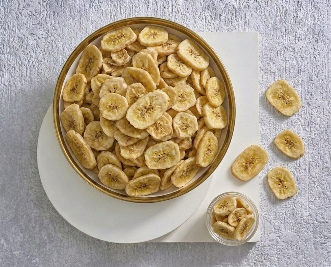 موز مجفف تبريد